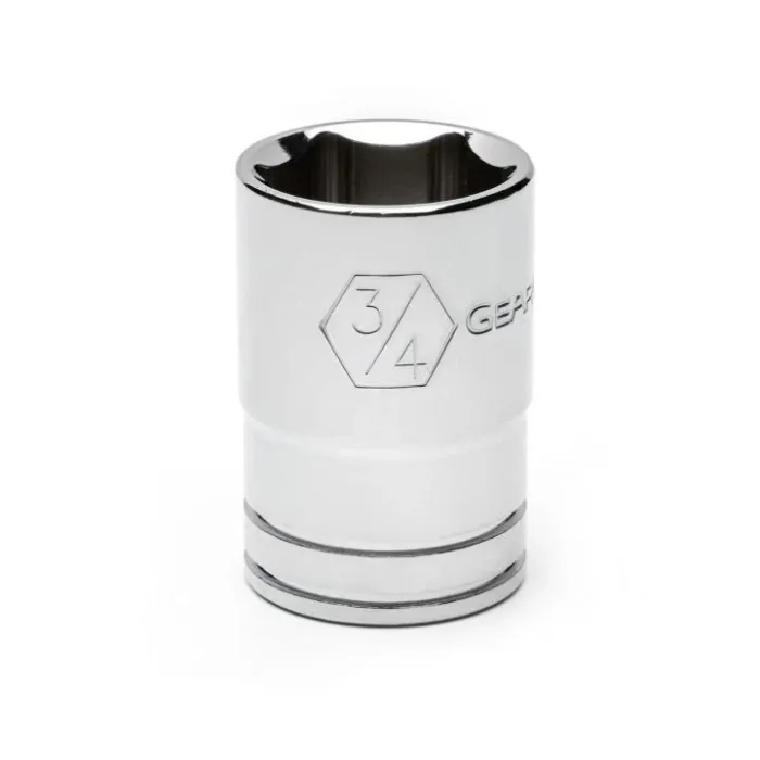 GearWrench 1/2" Drive 6 Point Standard SAE Socket 3/4"