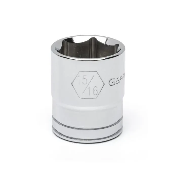 GearWrench 1/2" Drive 6 Point Standard SAE Socket 15/16"