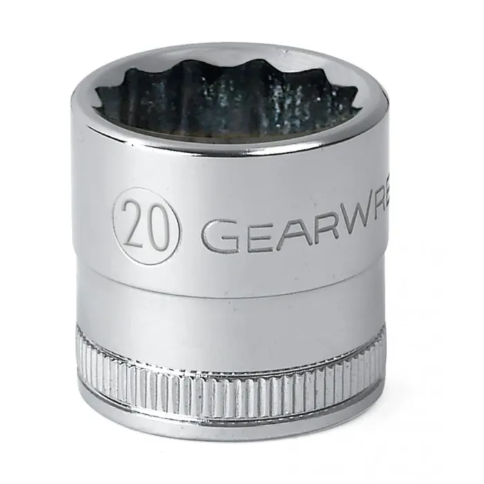 GearWrench 1/2" Drive 6 Point Standard Metric Socket 18mm