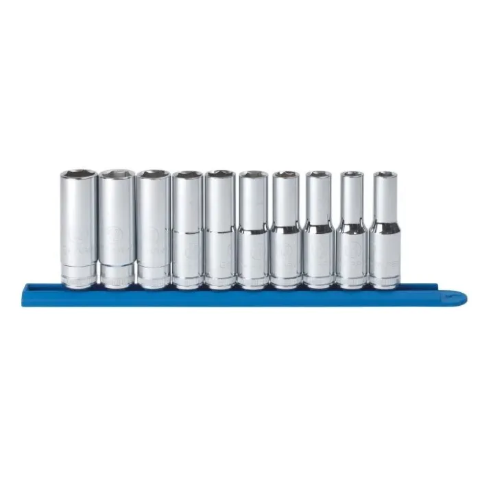 GearWrench 10 Pc. 1/2" Drive 6 Point Deep Metric Socket Set