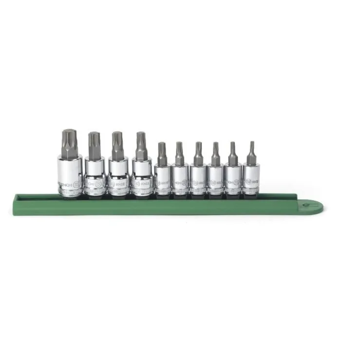 GearWrench 10 Pc. TORX® Press Fit Bit Socket Set