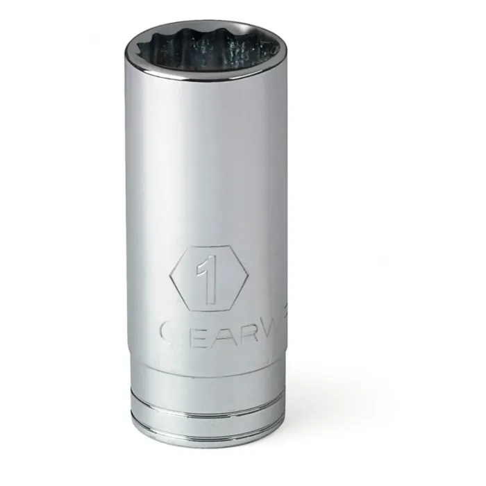 GearWrench 1/2" Drive 12 Point Deep SAE Socket 1"