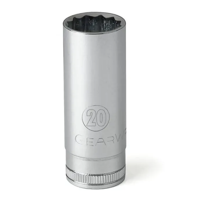 GearWrench 1/2" Drive 12 Point Deep Metric Socket 22mm