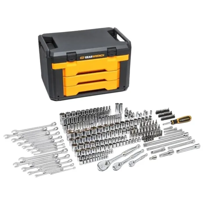 GearWrench SET MECH TL BMC 1/4 3/8 1/2 243PC 6PT