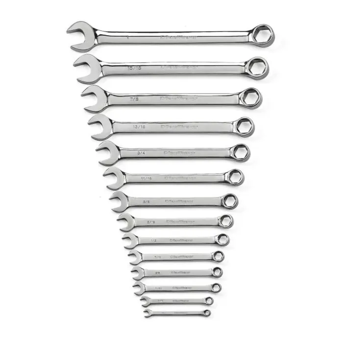 GearWrench 6 Point Combination SAE Wrench Set (14pc)