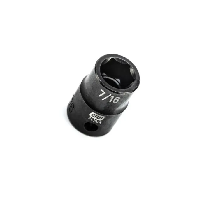 GearWrench 3/8" Drive 6 Point 7/16" Standard Impact Socket