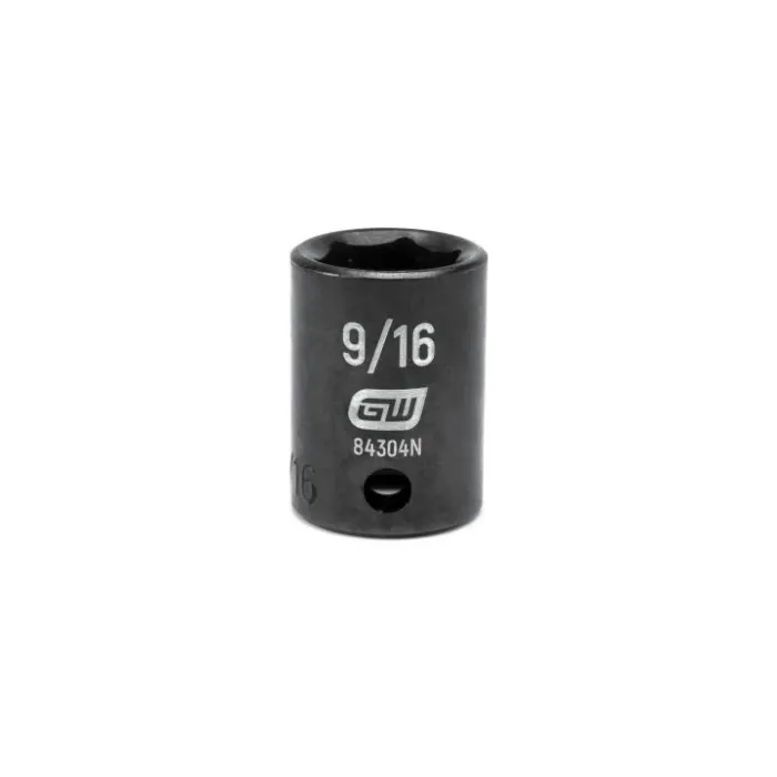 GearWrench 3/8" Drive 6 Point 9/16" Standard Impact Socket