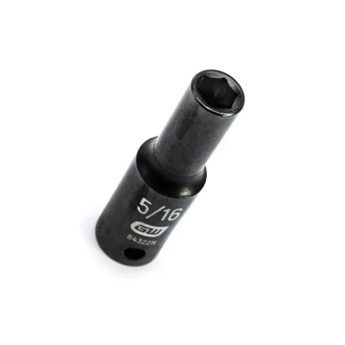 GearWrench 3/8" Drive 6 Point 5/16" Deep Impact Socket
