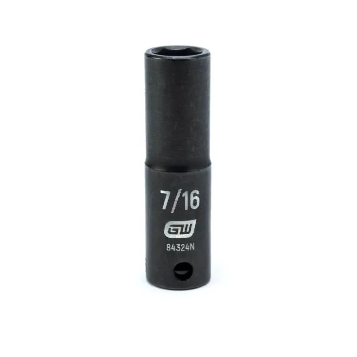 GearWrench 3/8" Drive 6 Point 7/16" Deep Impact Socket