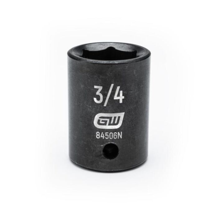 GearWrench 1/2" Drive 6 Point 3/4" Standard Impact Socket