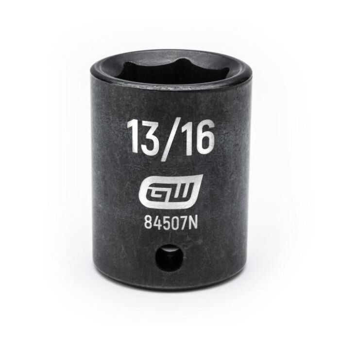 GearWrench 1/2" Drive 6 Point 13/16" Standard Impact Socket