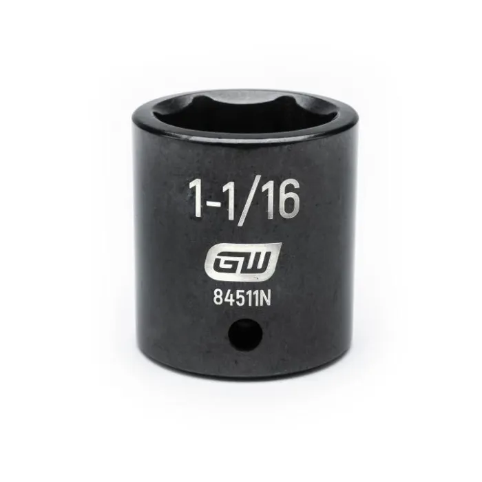 GearWrench 1/2" Drive 6 Point 1-1/16" Standard Impact Socket