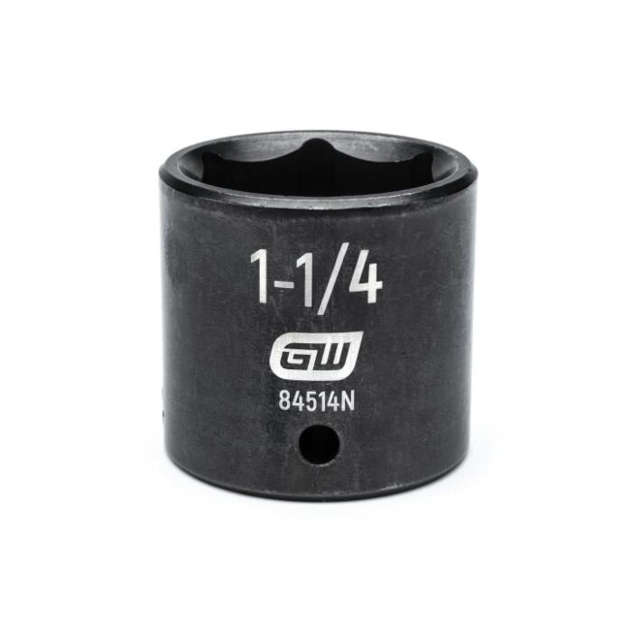 GearWrench 1/2" Drive 6 Point 1-1/4" Standard Impact Socket