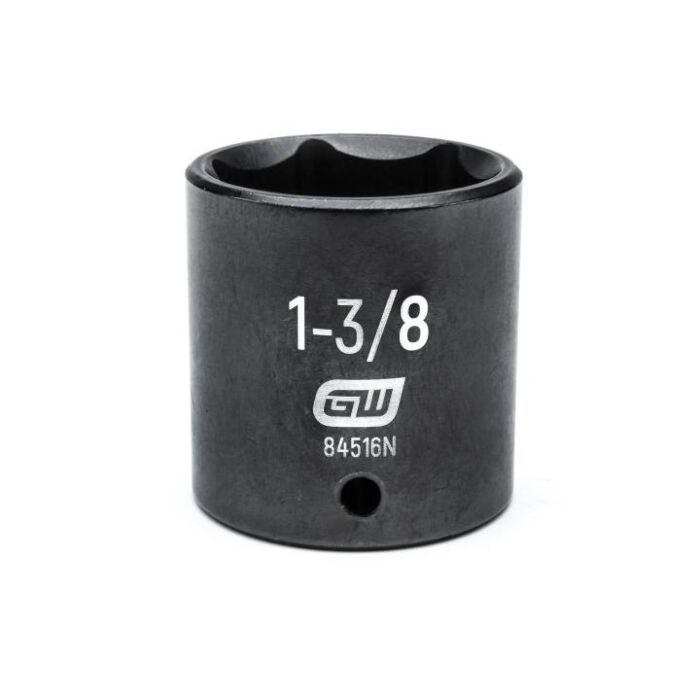GearWrench 1/2" Drive 6 Point 1-3/8" Standard Impact Socket