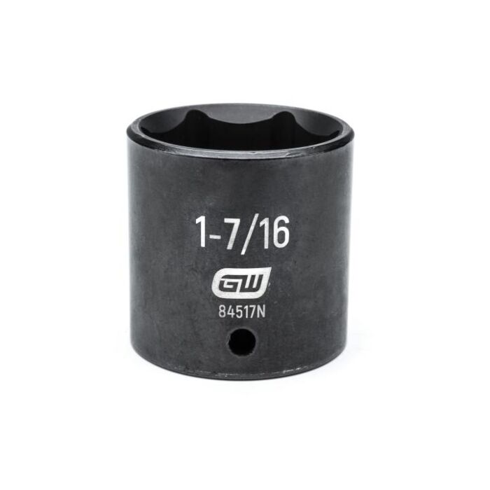 GearWrench 1/2" Drive 6 Point 1-7/16" Standard Impact Socket