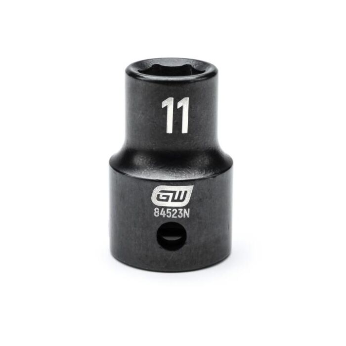 GearWrench 1/2" Drive 6 Point 11mm Standard Impact Socket