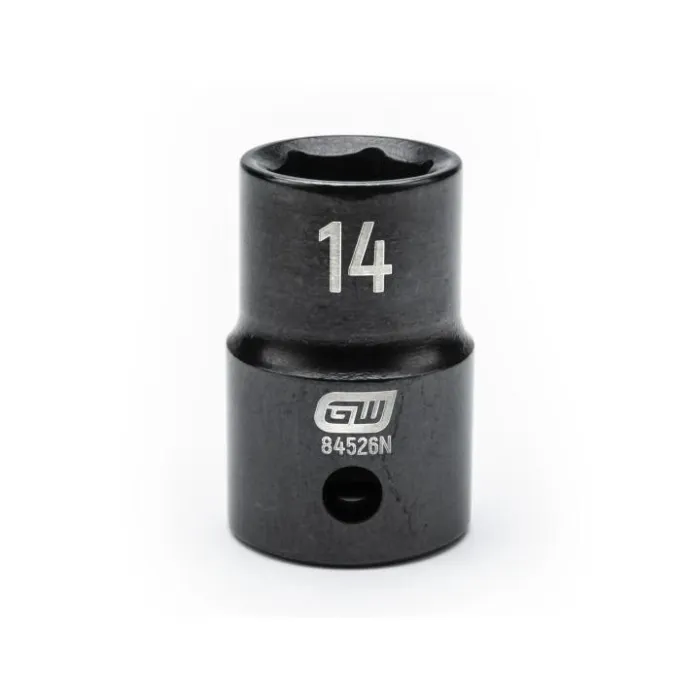 GearWrench 1/2" Drive 6 Point 14mm Standard Impact Socket