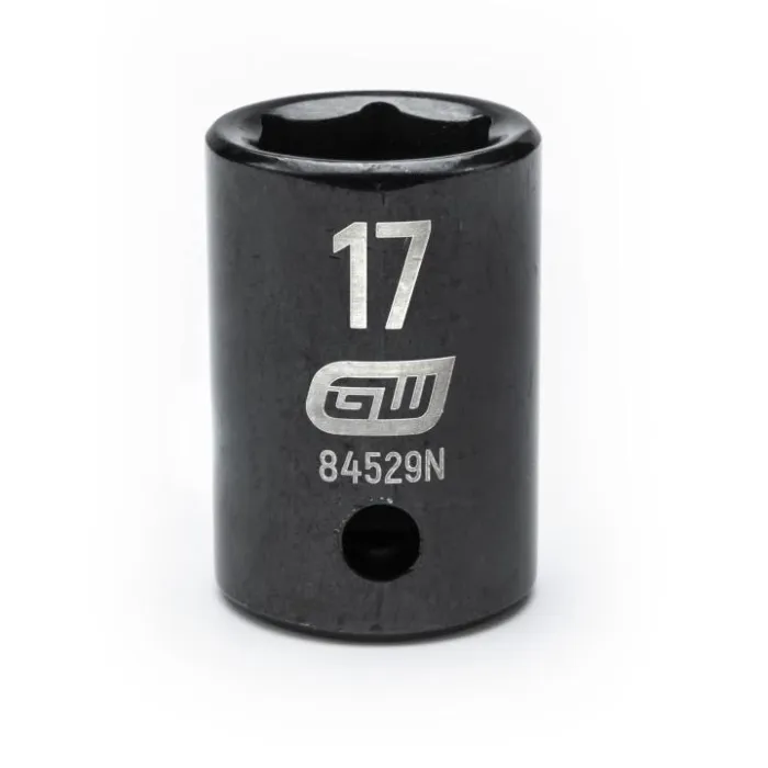 GearWrench 1/2" Drive 6 Point 17mm Standard Impact Socket