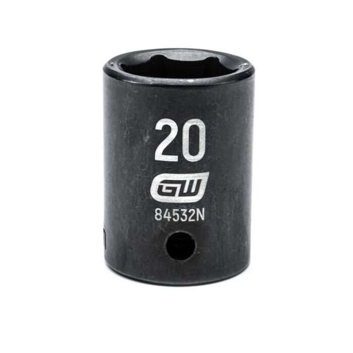 GearWrench 1/2" Drive 6 Point 20mm Standard Impact Socket