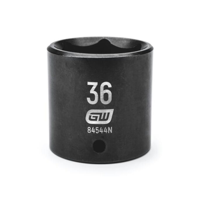 GearWrench 1/2" Drive 6 Point 36mm Standard Impact Socket