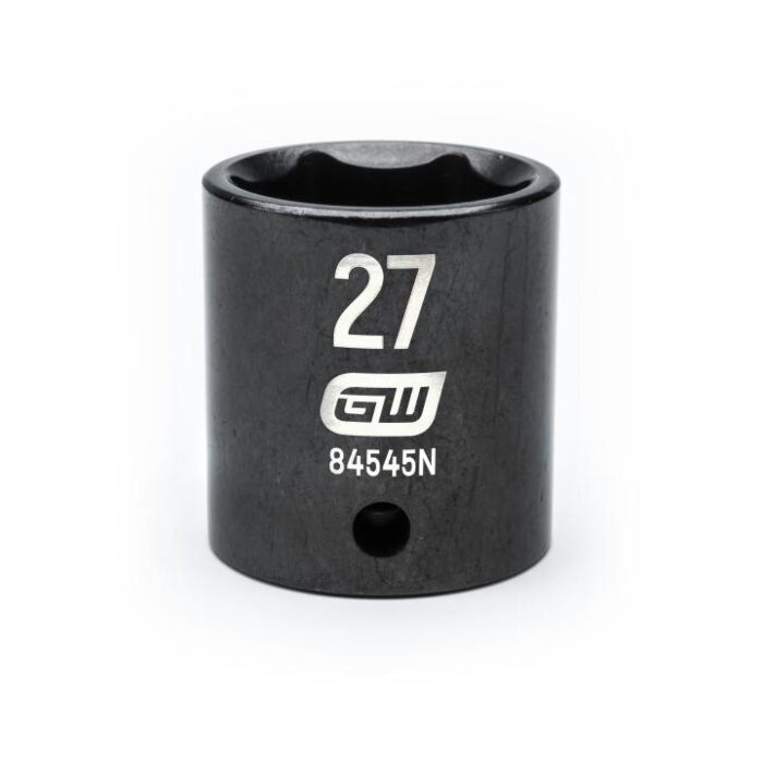 GearWrench 1/2" Drive 6 Point 27mm Standard Impact Socket
