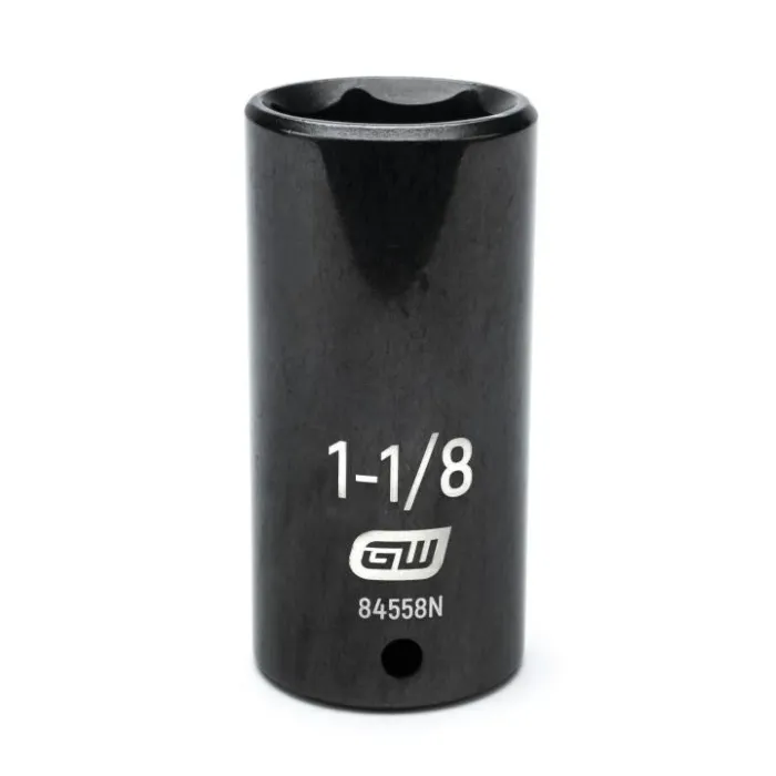 GearWrench 1/2" Drive 6 Point 1-1/8" Deep Impact Socket