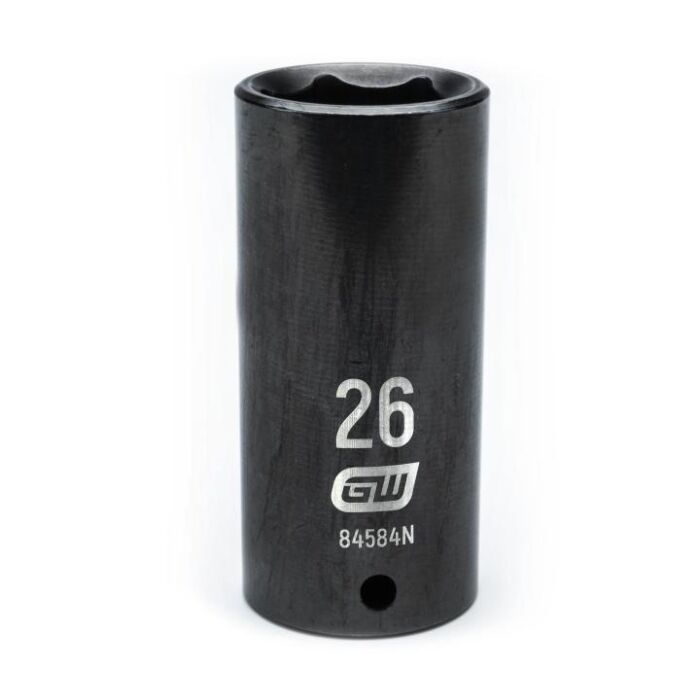 GearWrench 1/2" Drive 6 Point 26mm Deep Impact Socket