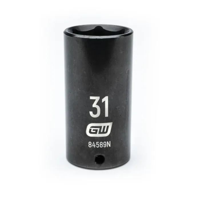 GearWrench 1/2" Drive 6 Point 31mm Deep Impact Socket