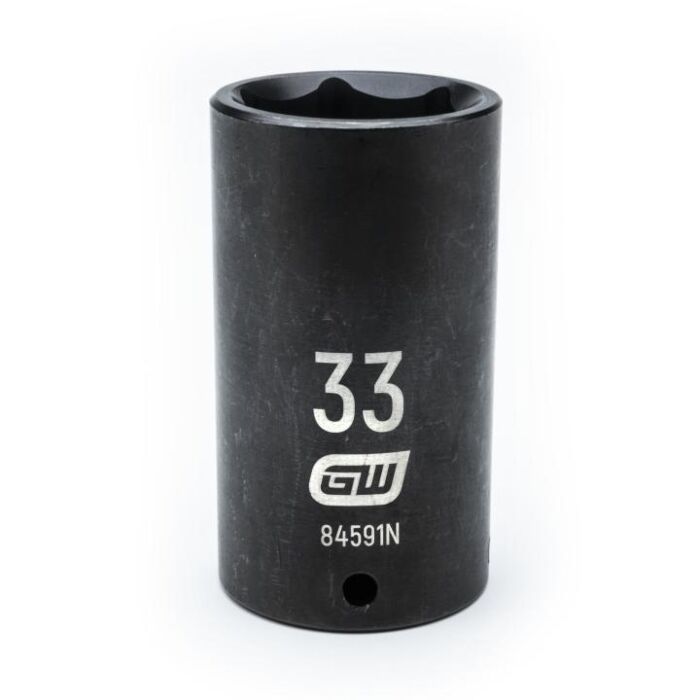GearWrench 1/2" Drive 6 Point 33mm Deep Impact Socket