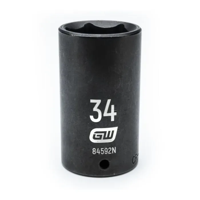 GearWrench 1/2" Drive 6 Point 34mm Deep Impact Socket