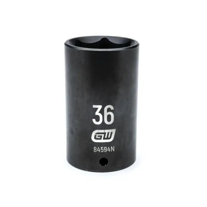 GearWrench 1/2" Drive 6 Point 36mm Deep Impact Socket