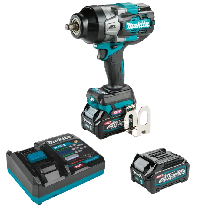 Makita 40V Max XGT 4‑Speed High‑Torque 1/2 in. Sq. Drive Impact Wrench Kit w/ Friction Ring Anvil (Kit)