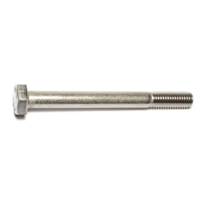 10 mm - 1.50 x 100 mm Hex Head Bolt, Coarse Thread, Stainless Steel 