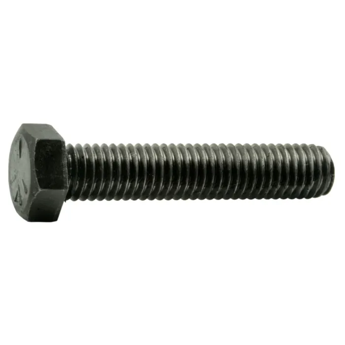 1/2"-13 x 2-12" Hex Head Bolt, Left-Hand Coarse Thread, Zinc 
