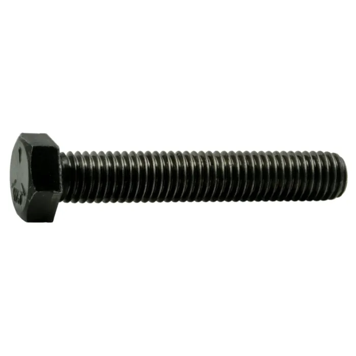 1/2"-13 x 3" Hex Head Bolt, Left Hand Coarse Thread, Zinc 