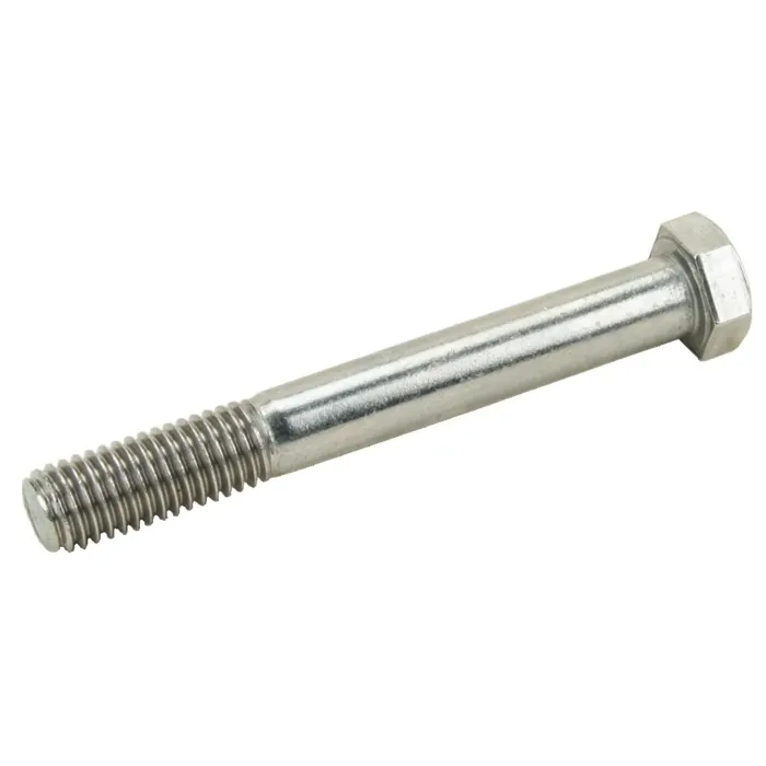 1/2"-13 x 4" Hex Head Bolt, Coarse Thread, Stainless Steel 