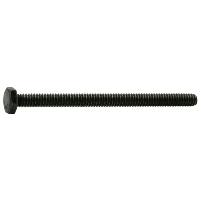 1/4"-20 x 3-1/2" Hex Head Bolt, Left-Hand Coarse Thread, Zinc 