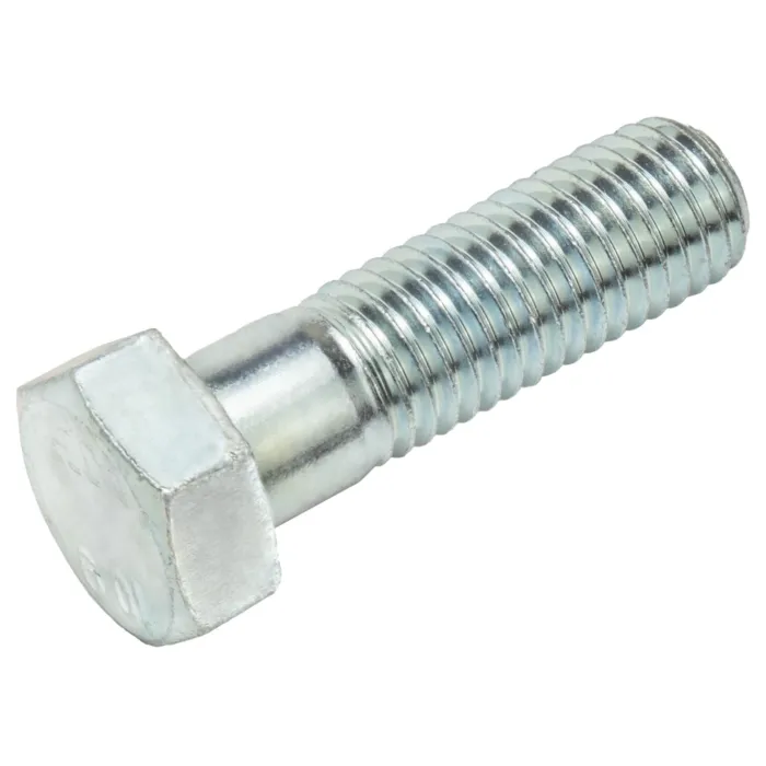 18 mm - 2.50 x 60 mm Hex Head Bolt, Coarse Thread, Zinc 