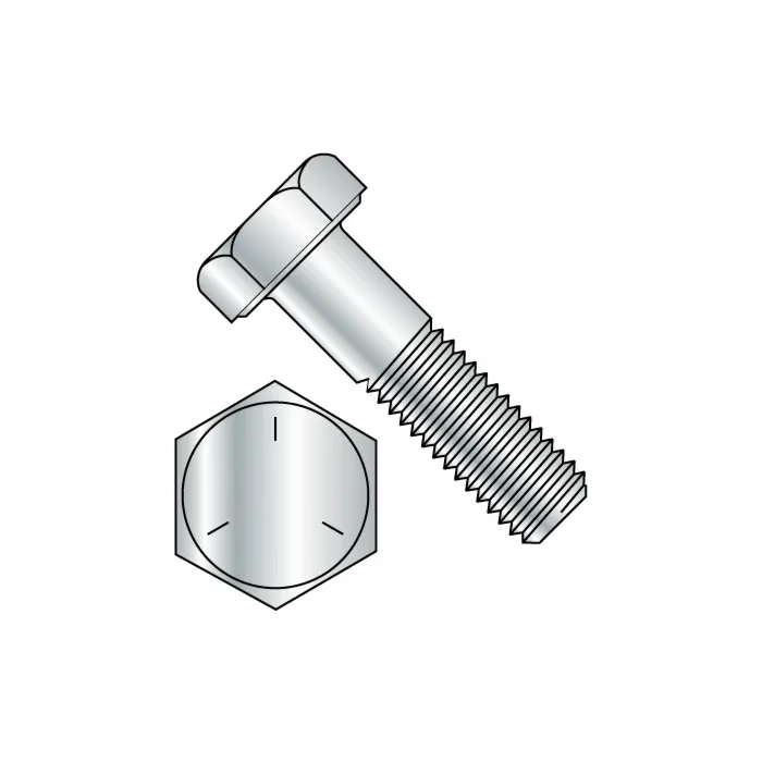 Titan™ 1-8 9 in Hex Head Heat Treated Alloy Steel Cap Screw