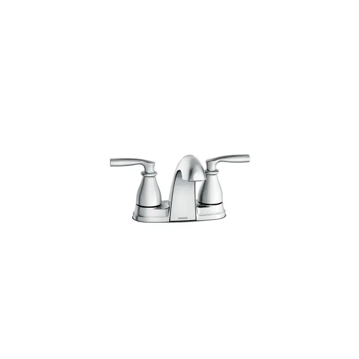 Moen 84532 Chrome Two-Handle Low Arc Bathroom Faucet