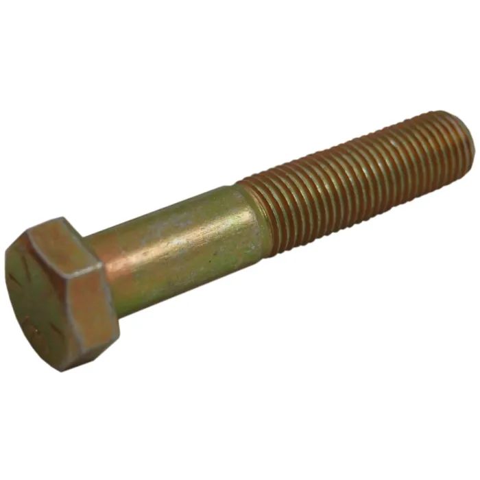 Titan™ 1/2 in-13 x 3 in Hex Head Cap Screw Coarse Thread Yellow Zinc Grade 8