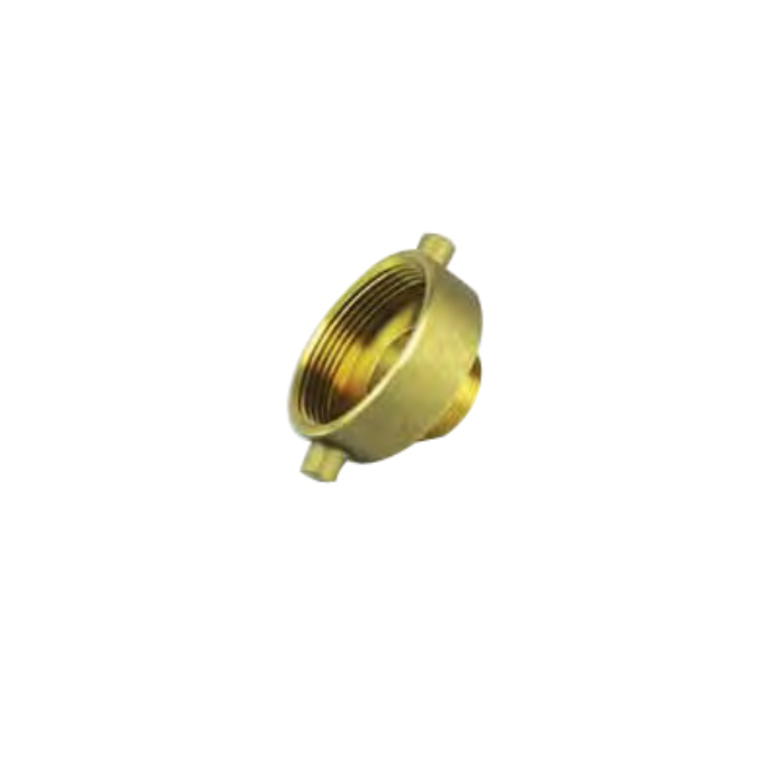 Jason Megadyne Hydrant Adapter (Brass) 1-1/2 in. Female NPT x 1-1/2 in. Male NST