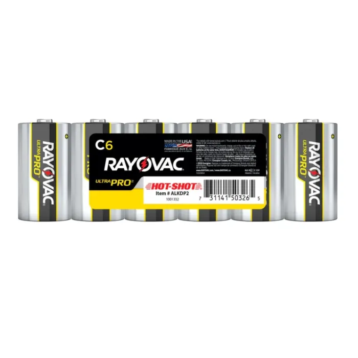 Hot Shot Ultra Pro Alkaline Battery (6pk)