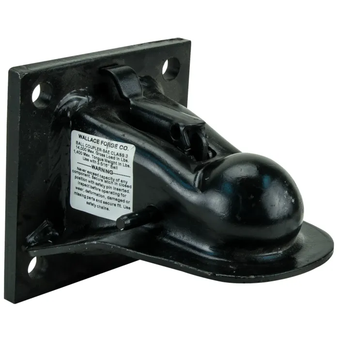 2-5/16 in 4-Bolt Plate 14000 lb Trailer Hitch Coupler