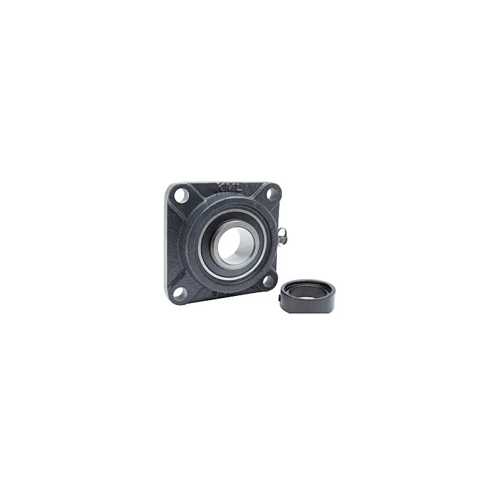 KML 4 Bolt Flange Bearing, 1-1/8" Locking Collar, Extended Race HCFS20618