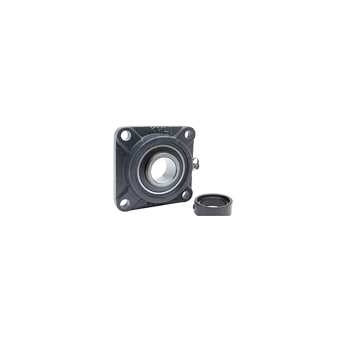 KML 4 Bolt Flange Bearing, 1-1/4" Locking Collar, Extended Race HCFS20620