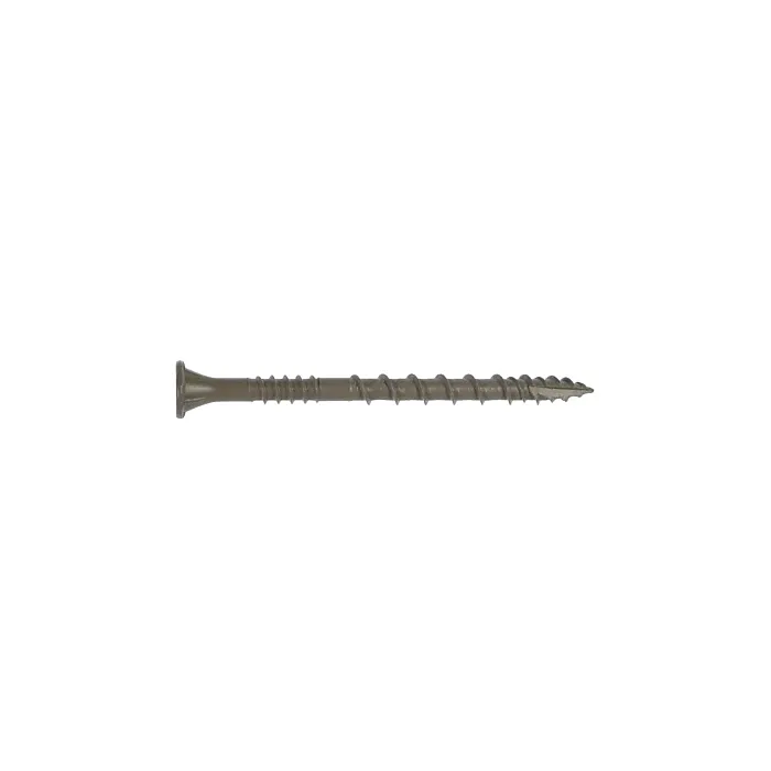 Simpson Strong-Tie Simpson Strong Deck-Drive™ DSV WOOD Screw (Collated) #10 x 2-1/2 in. T25 6-Lobe, Tan - 500 ct