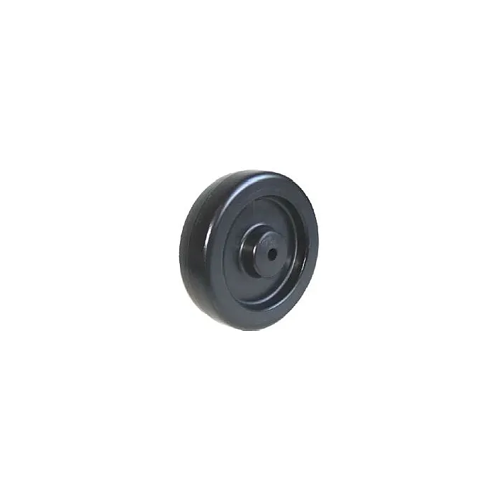 World Casters & Equipment Manufacturing 4 in 1-1/4 in Polyolefin Steel Bushing Blank Wheel