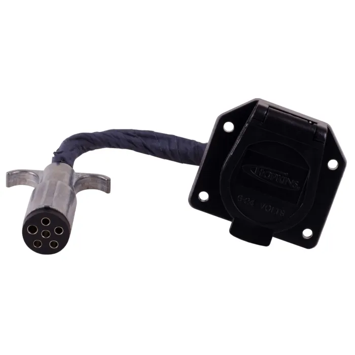 Hopkins Towing Solutions 47435 6 Round to 7 RV Trailer Adapter