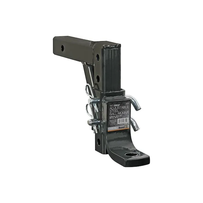 Buyers Products 10000 lb 1 in 11 in Adjustable Ball Mount